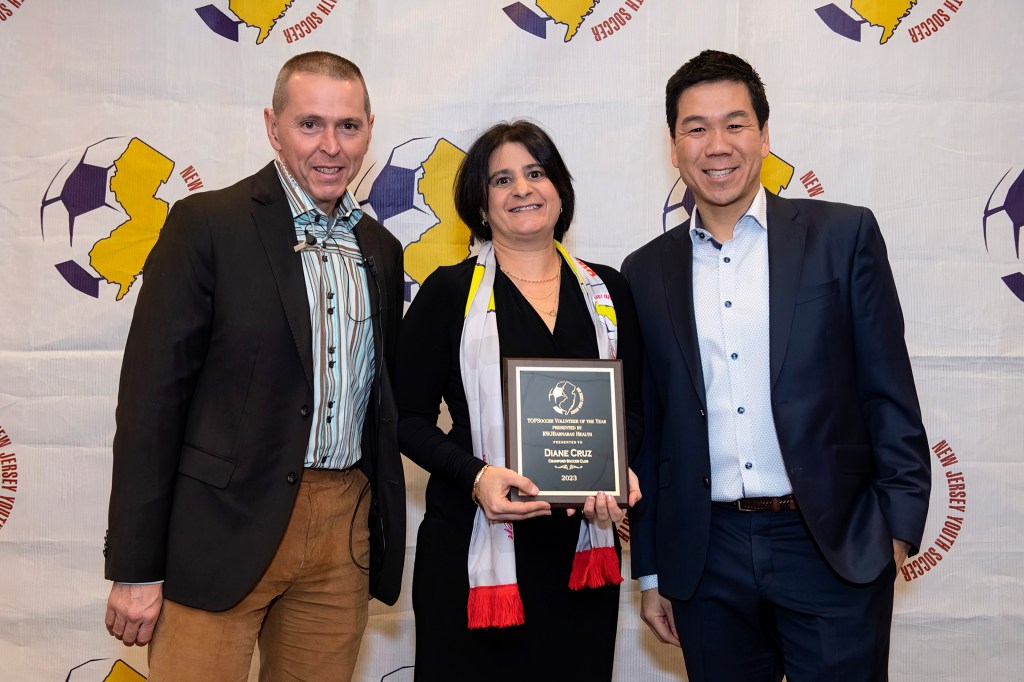 Diane Cruz NJYS TOPSoccer Volunteer of the Year